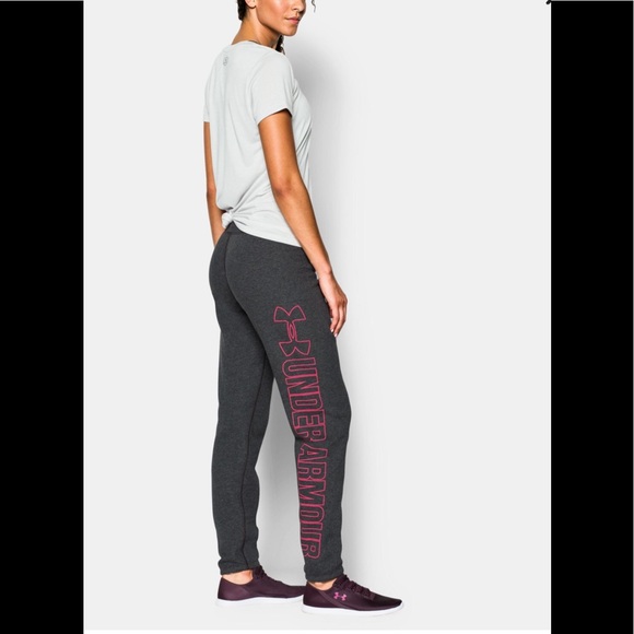under armour boyfriend fleece pants